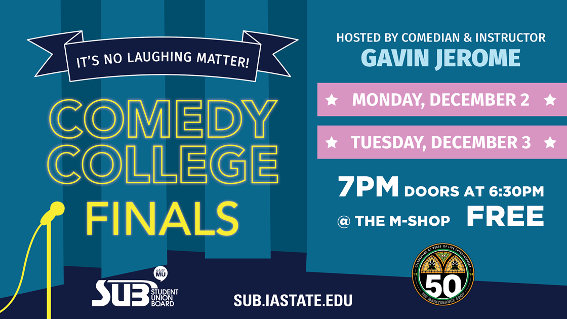 Comedy College Graphic