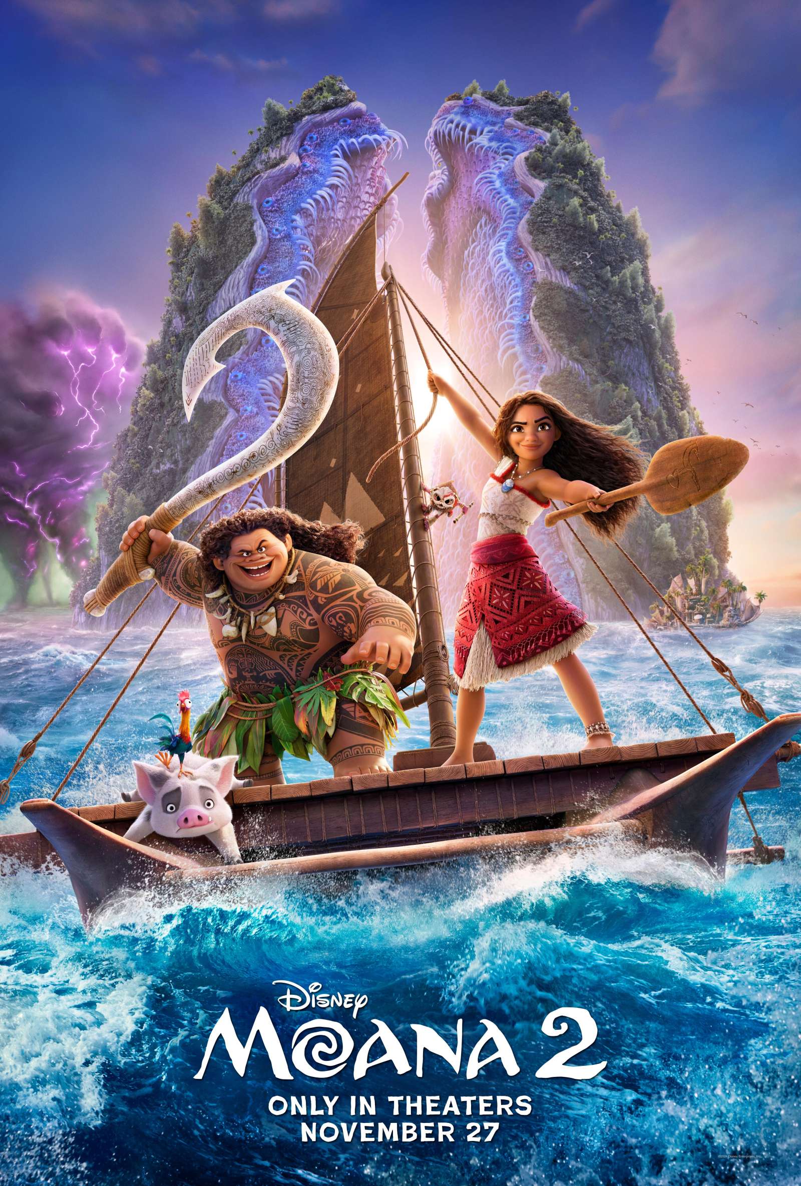 moana 2 movie poster