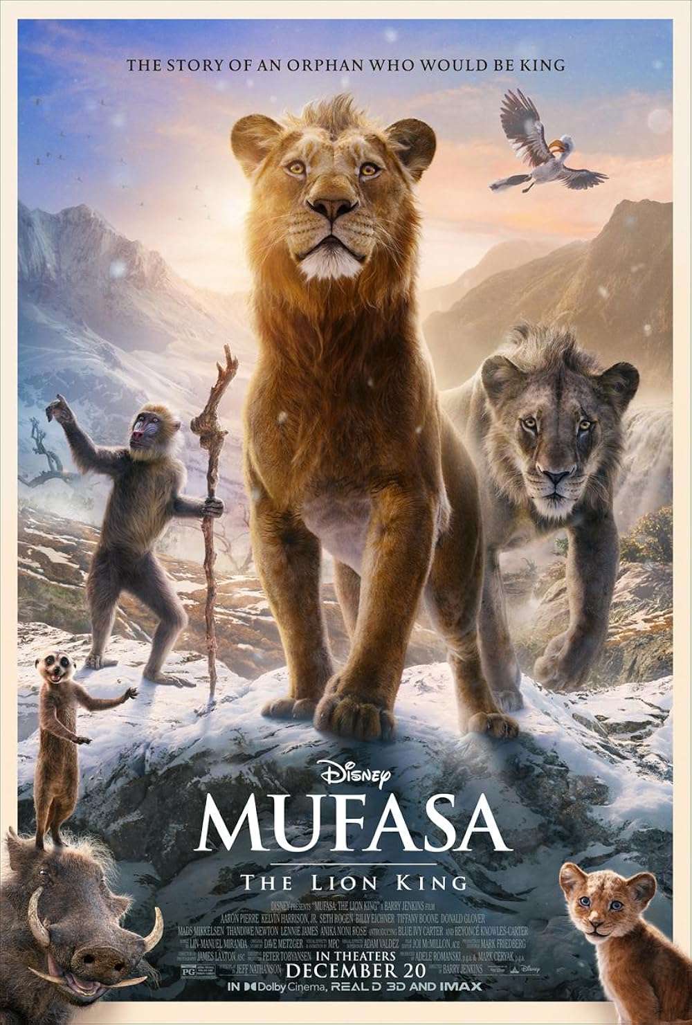 Mufasa movie poster
