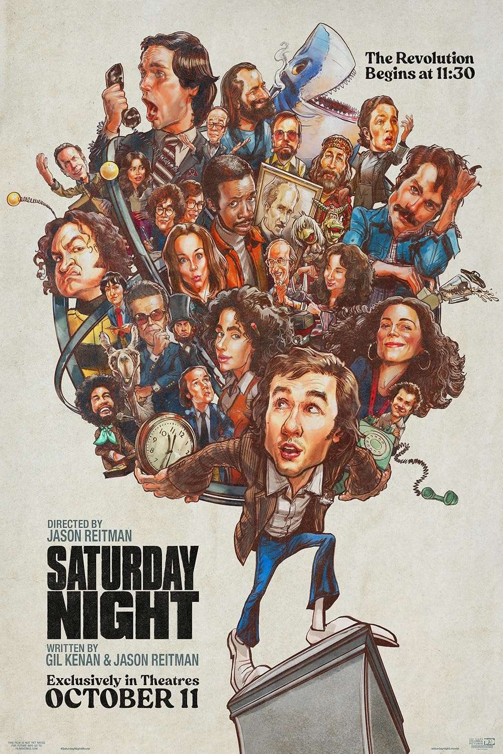 Saturday night movie poster
