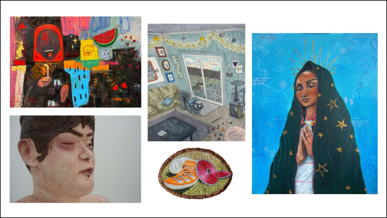 Selections from Art-Music-Poetry exhibit