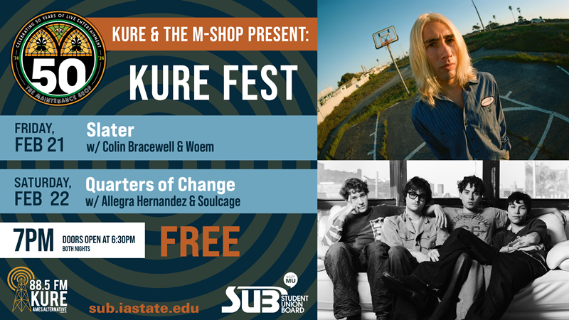 KURE Fest S25 graphic