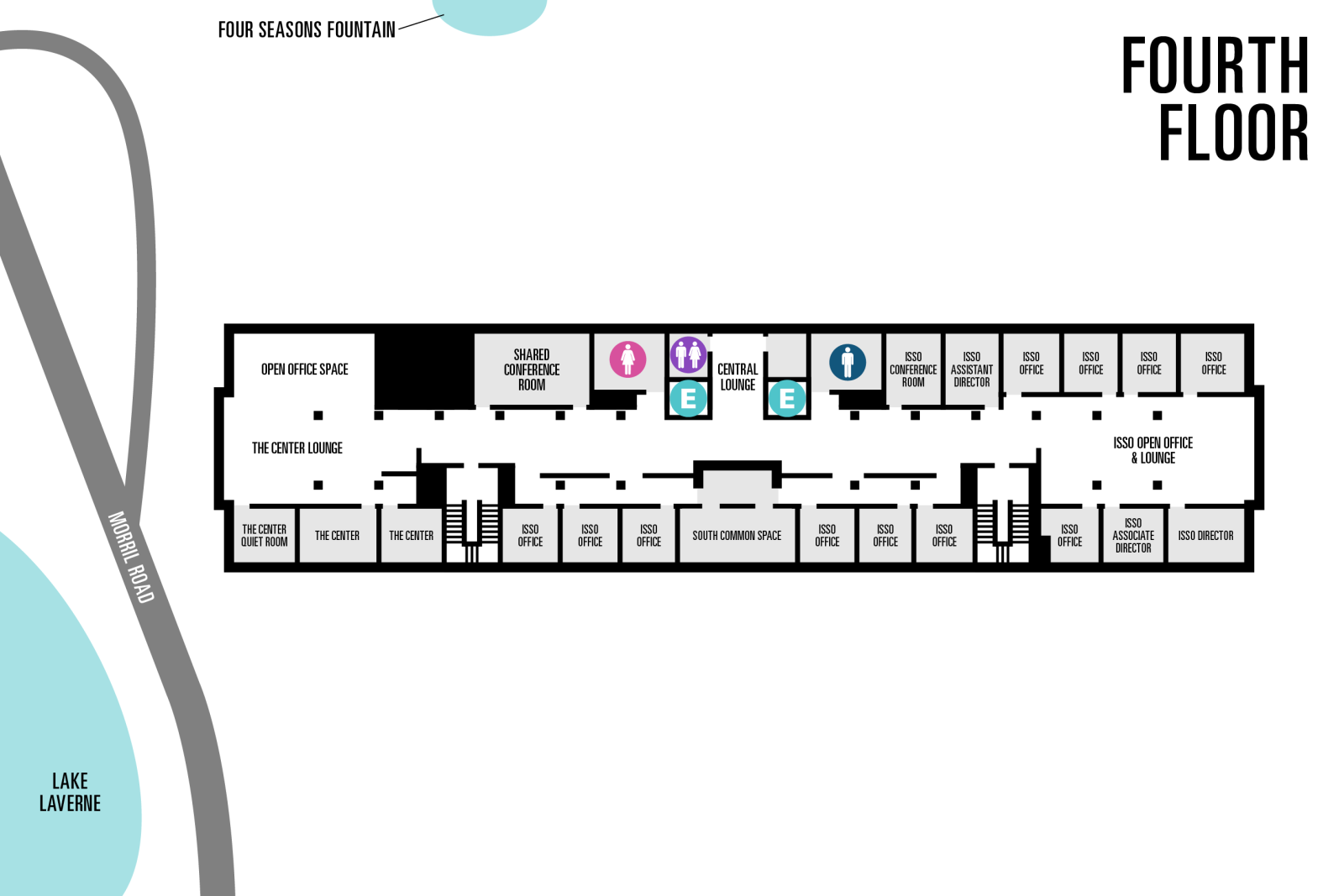 Map of the MU 4th floor